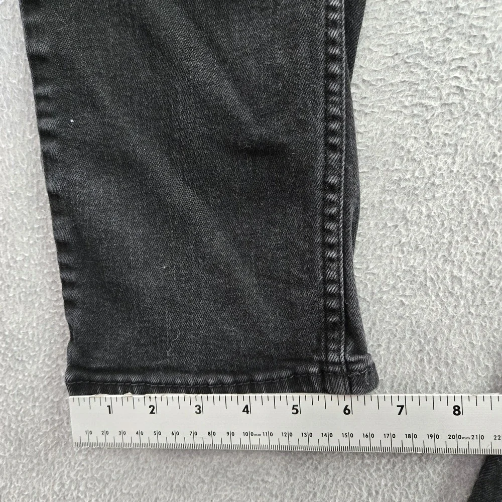 Levi's 511 Men Jeans 36X34 Black Slim Denim 31